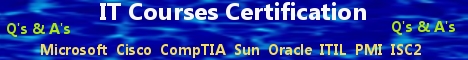 IT courses Certification